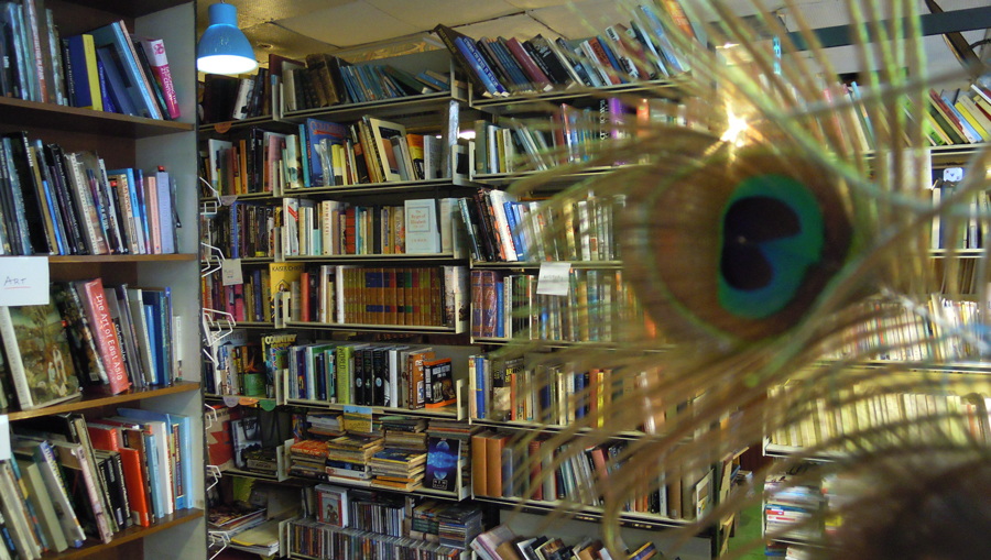 Photograph of inside Paramount Books in Manchester