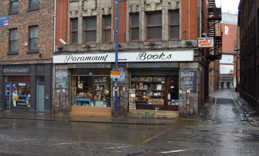 Photograph of Paramount Books in Manchester