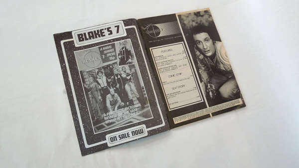 Photograph of the Blakes 7 – No. 10 magazine's title page