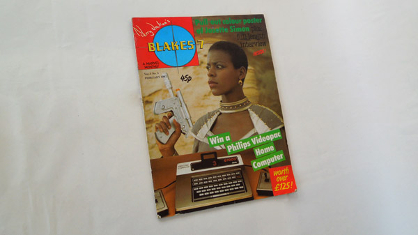 Photograph of the Blakes 7 - No. 5 magazine's front cover
