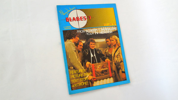 Photograph of the Blakes 7 – No. 9 magazine's front cover