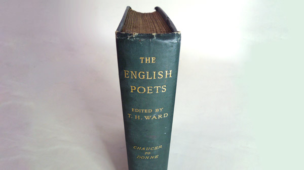 Photograph of the book's spine