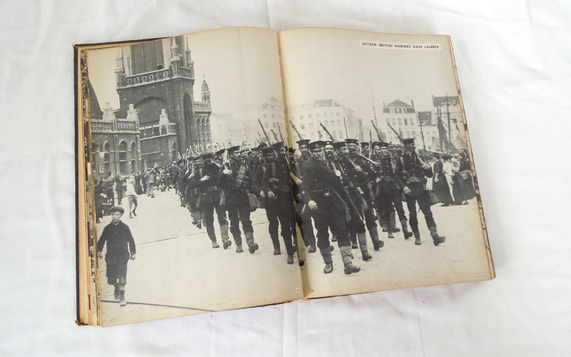 Photograph of one of the book’s inside photograph