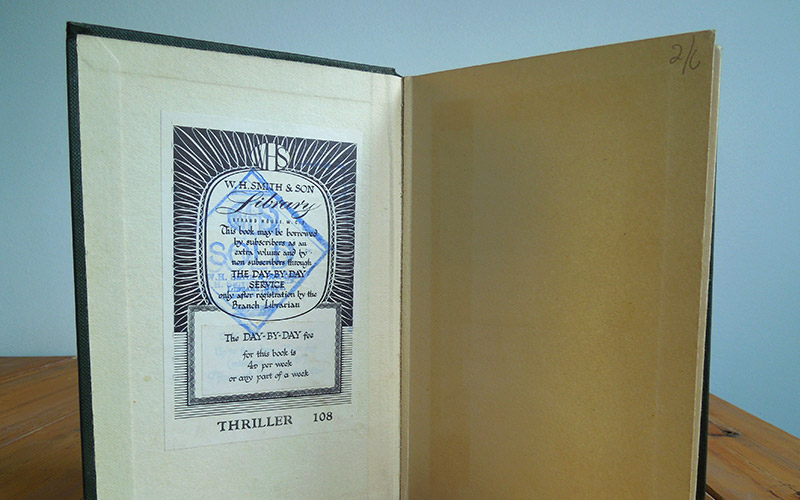 Photograph of the book’s pastedown