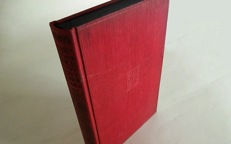 Photograph of the War and Peace - Volume II book's front cover