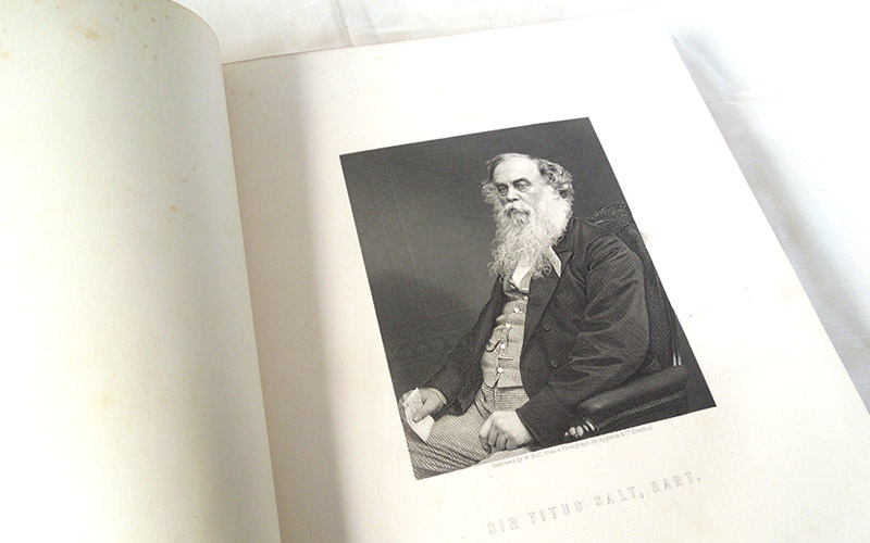 Photograph of the Yorkshire, Past and Present - Vol. I book's frontispiece
