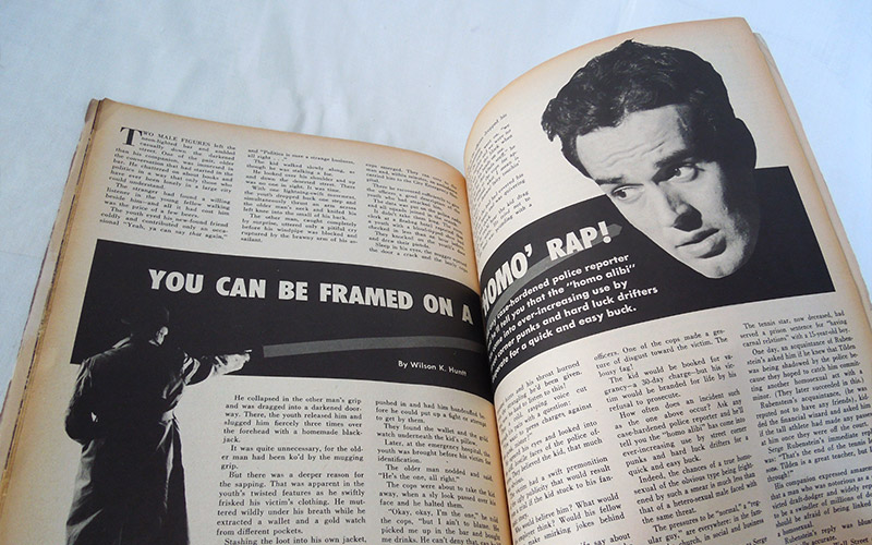 Photograph of one of the Men In Adventure - June 1965 magazine's article