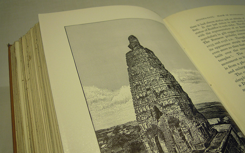 Photograph of the book’s inside pages