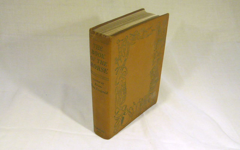 Photograph of the Book Of The Horse book's front cover