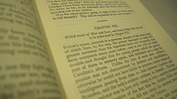 Photograph of the book's inside pages