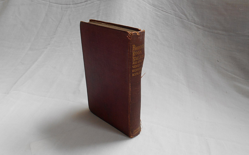 Photography of the Barrack Room Ballads book
