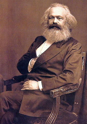 Photograph of Karl Marx