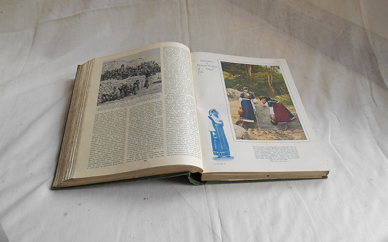 Photograph of the Peoples Of All Nations - First Volume book