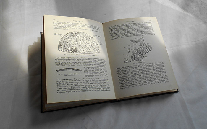 Photograph of the Practical Cabinet Making Vol III book's page 90
