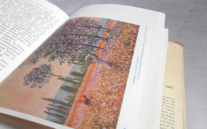 Photography of one of The Meaning And Purpose Of Art book's paintings