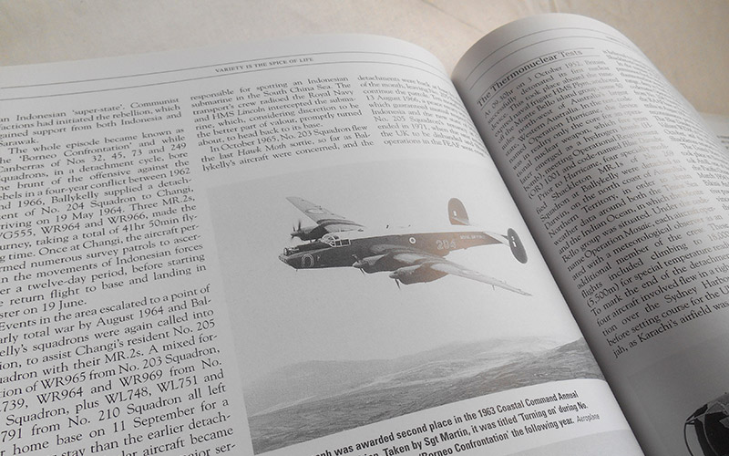 Photograph of inside the Arvo Shackleton book