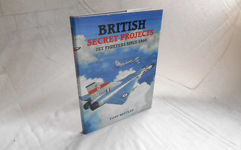 Photograph of the British Secret Projects book