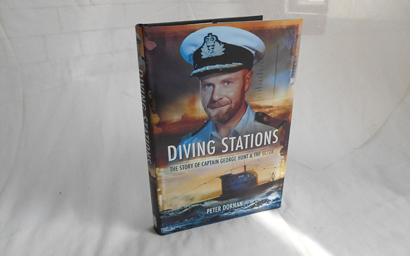 Photograph of the Diving Stations book