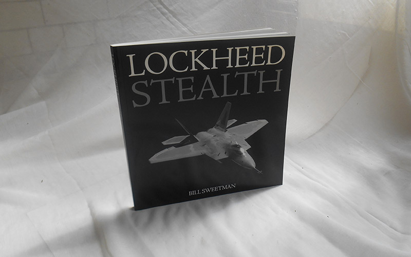 Photograph of the Lockheed Stealth book