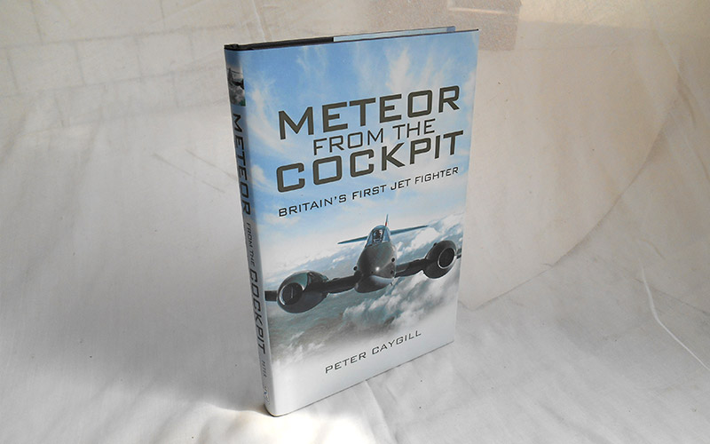 Photograph of the Meteor From The Cockpit book