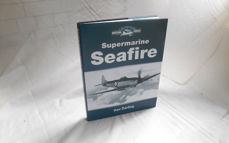 Photograph of the Supermarine Seafire book