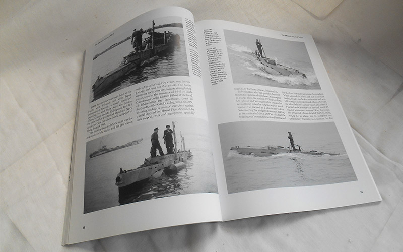 Photograph of the Underwater Raid On The Tirpitz book