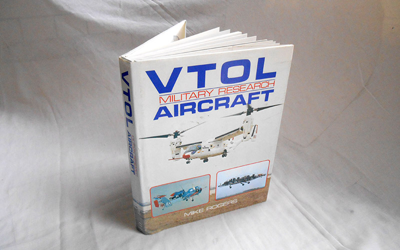 Photograph of the VTOL Military Research Aircraft book