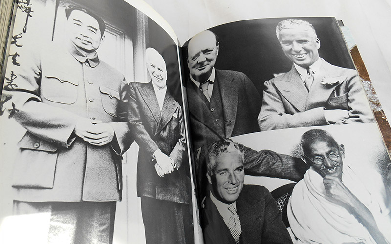 Photograph of the Cine Album number 7 book