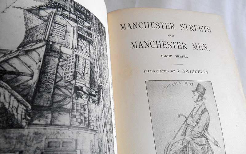 Photograph of the Manchester Streets & Manchester Men - First series book