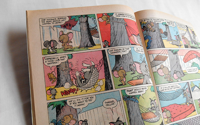 Photograph of the Tom and Jerry - No 274 comics