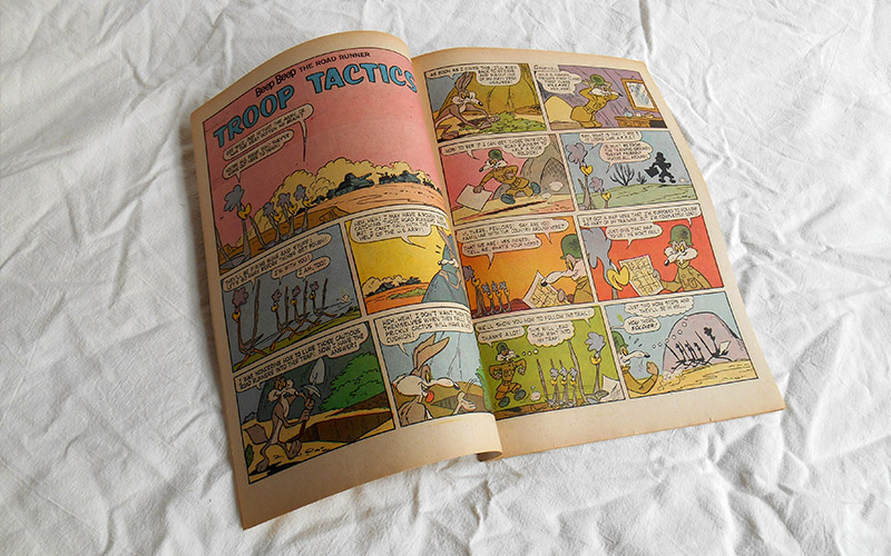 Photogaph of the Beep Beep The Road Runner – No. 8 comic
