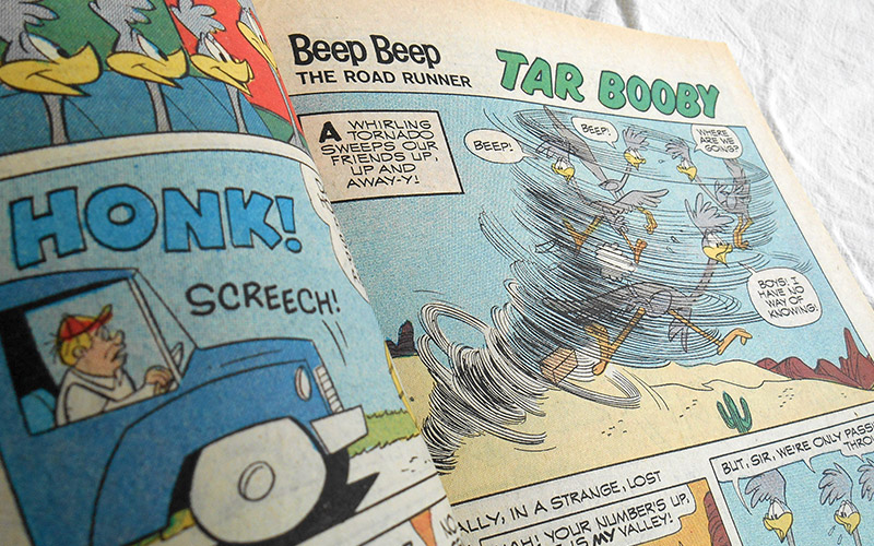 Photograph of the Beep Beep The Road Runner – No. 36 comic