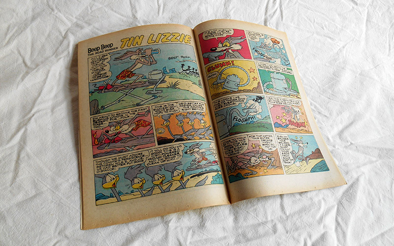 Photograph of the Beep Beep The Road Runner – No. 41 comic