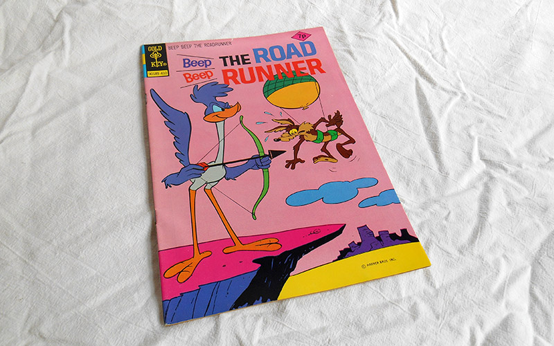 Photograph of the Beep Beep The Road Runner – No. 46 comic