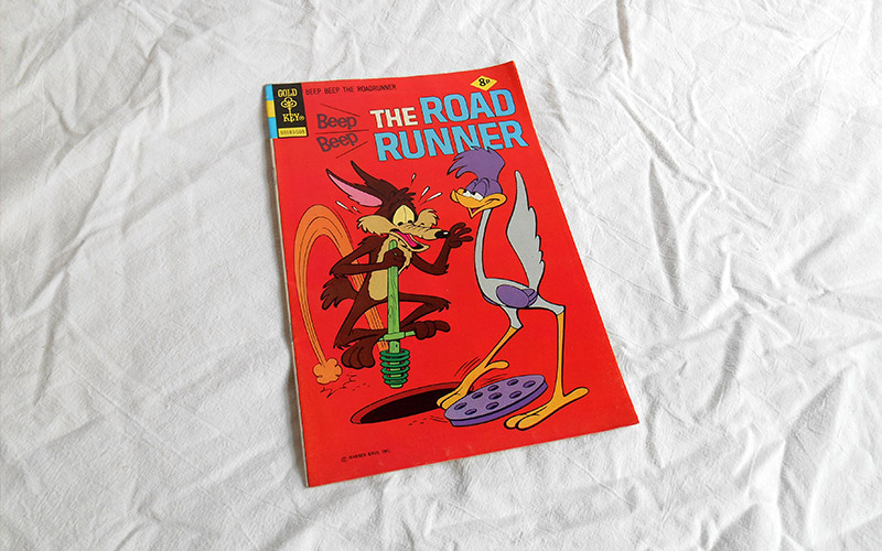 Photograph of the Beep Beep The Road Runner – No. 52 comic