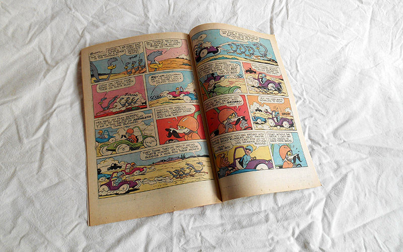 Photograph of the Beep Beep The Road Runner – No. 52 comic