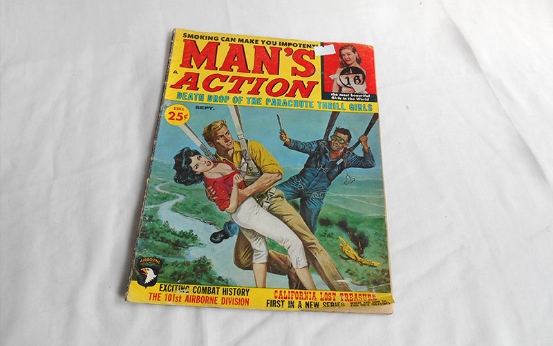 Photograph of the Man's Action - Vol.3 - No.4 magazine