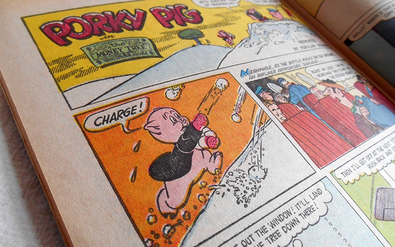 Photograph of the Porky Pig - No. 17 comic