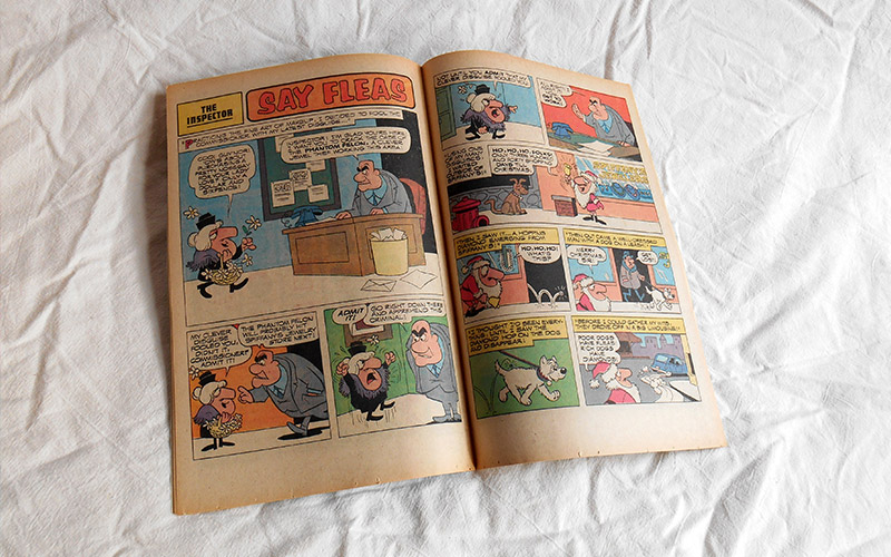 Photograph of the The Pink Panther and The Inspector - No. 11 comic