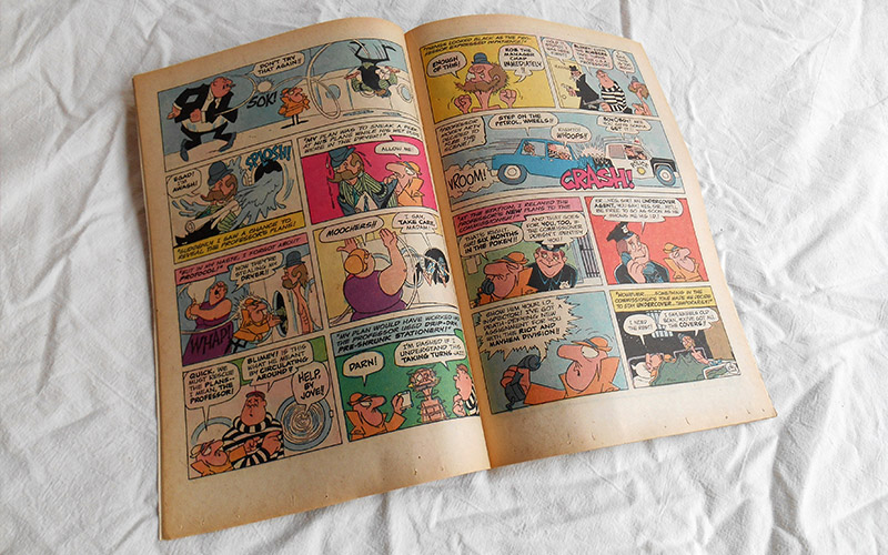 Photograph of the The Pink Panther and The Inspector - No. 20 comic