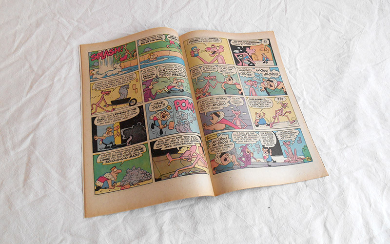 Photograph of the The Pink Panther and The Inspector – No. 24 comic