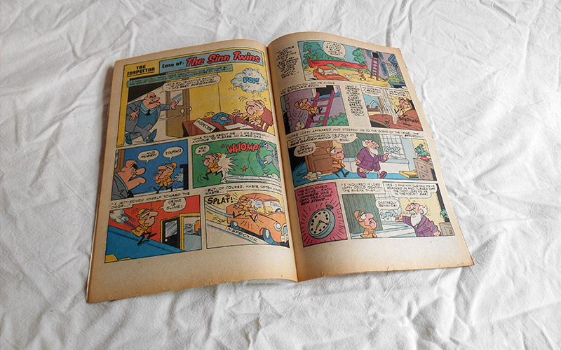 Photograph of the The Pink Panther and The Inspector - No. 27 comic