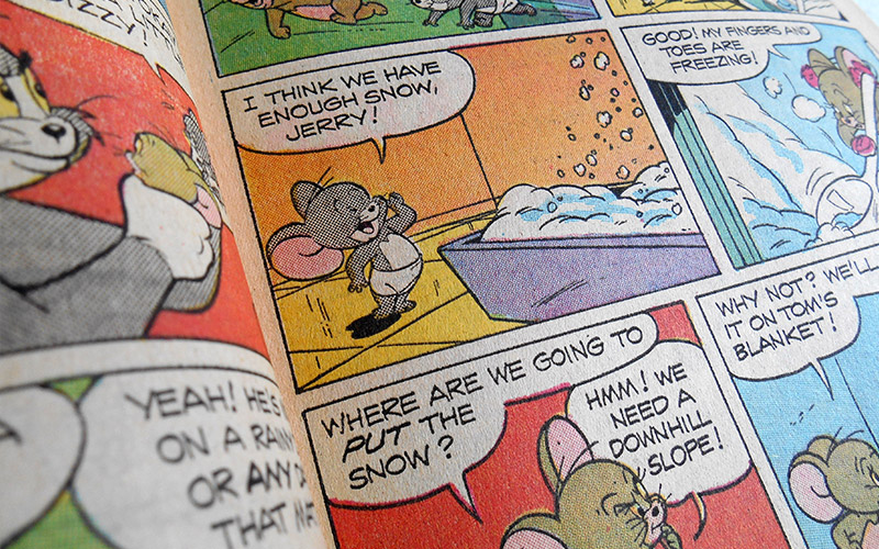Photograph of the Tom and Jerry - No. 265 comic