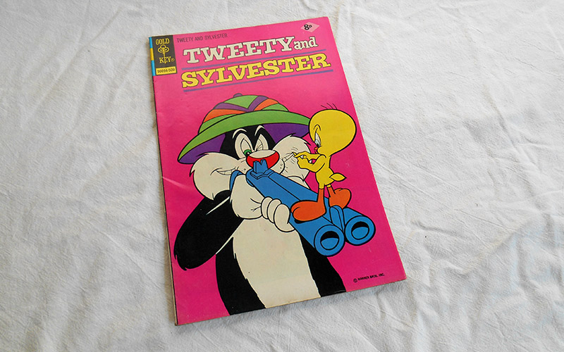 Photograph of the Tweety and Sylvester - No. 49 comic