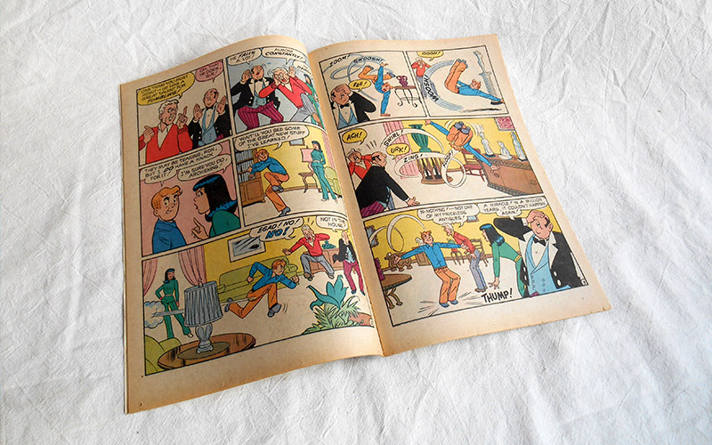 Photograph of the Archie comic number 225 published in 1973