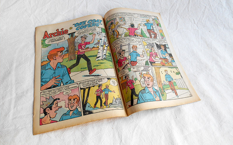 Photograph of the Archie comic number 230 published in 1973
