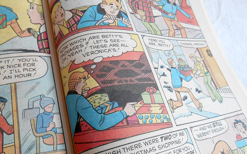 Photograph of the Archie comic number 232 published in 1974