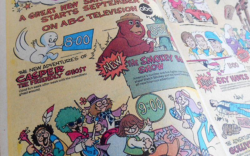 Photograph of the Betty and Veronica comic number 167 published in 1969