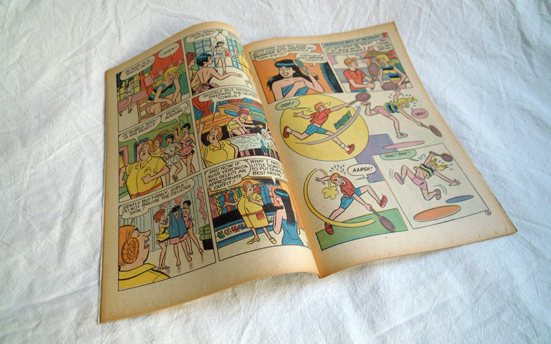 Photograph of the Betty and Veronica comic number 178 published in 1970