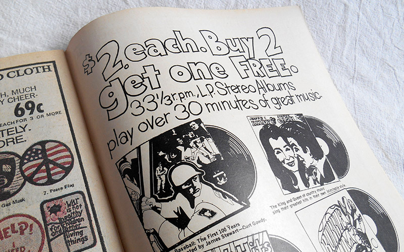 Photograph of the Betty and Veronica comic number 206 published in 1973